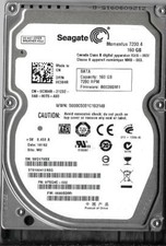 Seagate ST9160412ASG 160GB Sata Hard Drive P/N: 9PSG4C-032 F/W: 0003SDM1  WU picture