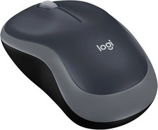Logitech M185 Compact Ambidextrous 2.4 GHz Wireless Mouse - Swift Grey picture