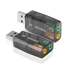 USB Sound Card External Mini Sound Card USB to 3.5mm Interface picture