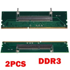2PCS DDR3 Laptop To DeskTop Memory RAM Adapter Connector Converter NEW picture