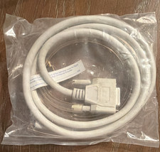 IEEE 1284 DB25 Parallel Male to PS/2 Round Cable, White, 1-4 ft picture