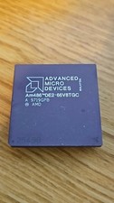 AMD Am486DE2-66V8TGC 486 DX2-66 CPU 66MHz 3.3V Vintage Socket3 CPU Rare Spec picture