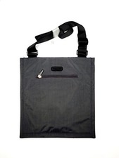 baggallini Womens Accessories Messenger  Bag Dark Grey PINK Interior Fold Over  picture