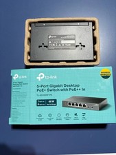 TP-LINK TL-SG1005P-PD 5-Port Gigabit Unmanaged Desktop PoE+ Switch PoE++ In picture