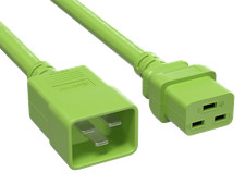 8ft IEC320 C20 to C19 Heavy Duty Extension Power Cord, 12AWG, SJT, 20A/250V, ... picture