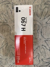CANON Genuine 067H High Capacity Laser Printer Black Toner Cartridge - New picture