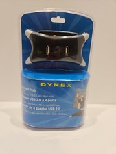 Dynex  (DX4P2H) 4-Ports External Hub New In Box picture