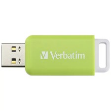 Verbatim 49454V DataBar USB 2.0 32GB USB Flash Drive Green USB 2.0 picture