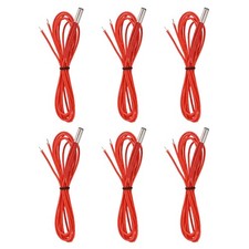 Ceramic Cartridge Heater DC24V 40W Heaters,Red 6 Pack picture