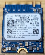 Toshiba/Kioxia KBG40ZNS256G 256GB PCIe NVMe M.2 2230 Solid State Drive SSD picture