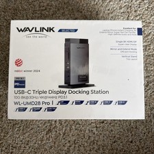 Laptop Docking Station 3 Monitors, 11-in-1 USB C Docking Station with 125W PD3.1 picture