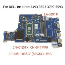 LA-J081P For DELL Inspiron 3593 3793 5593 Motherboard CPU I5-1035G1 CN-01J5TX picture
