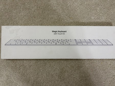 Apple  Magic Keyboard Touch ID and Numeric Keypad  lightning port WHITE picture