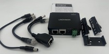 LOT OF 2 LINOVISION 25W Gigabit PoE Splitter 12V/24V Complete Kit picture