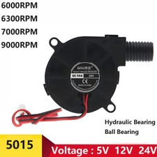 5015 Radial Turbo Blower Fan Cooling Fan DC Brushless 5V 12V 24V For 3D Printer picture