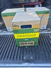 Southwire 1000 ft. Blue 24/4 CAT5e CMP (Plenum) Data Cable 56917749 picture