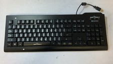 Seal Shield SSKSV207G r3 Black Medical Grade Backlit Wired Keyboard 