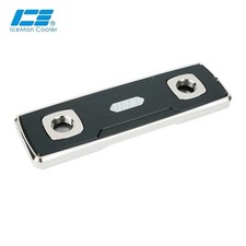 IceManCooler RAM Water Block 4-DIMM Direct Touch Copper G1/4 Nickel picture