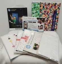 Assorted Photo Paper Lot HP Royal Brites Mixed Sizes Gloss Soft Gloss Matte picture