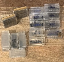 Vintage TTL Logic IC Lot 174 Chips 7400 7441 Nixie Driver Sprague Storage Cases picture
