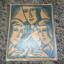 1994 Vintage Apple Education Series Teacher Solution Bundle 8 CDs picture