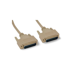 6ft DB25 Male to DB25 Male Cable - Beige picture