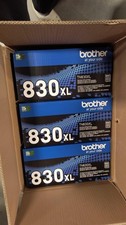Brother TN830XL Black High Yield Toner Cartridge, 3,000 Pages - ✅SEALED BOX ✅ picture