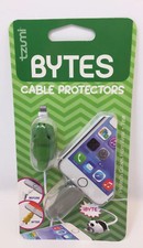 NEW Tzumi Cord Bytes Cable Cord Tips Protectors Alligator & Shark picture