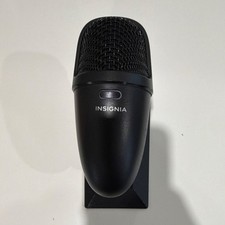 Insignia NS-CBM19 USB Microphone Black with Mute Button Freestanding Universal picture