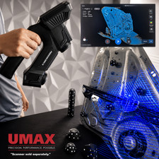 Professional 3D Scanner Turntable Kit with Magnetic & Reflective Markers picture