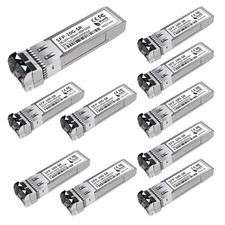 10-Pack High-Speed 10Gb SFP+ SR LC Module with DDM Monitoring picture