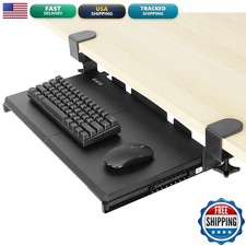 VIVO Black Clamp-on Keyboard Tray 20 x 11 in MOUNT-KB05ES picture