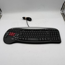 E1 Zboard MERC KU-0453 USB Gaming Keyboard w/ Dedicated Gamepad – Black/Silver picture