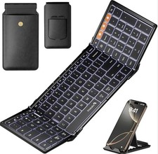 ProtoArc XK01 Foldable Wireless Keyboard Bluetooth Full-Size Portable Brand New picture