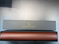 Gallaway Leather Large Desk Mat Dark Brown PU Leather Office Desk Pad picture