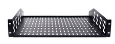 Strong FS Series 2U 16'' Depth Vented Steel Rack Shelf For AV Home Theater w391 picture