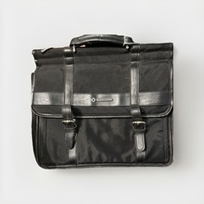 Samsonite Classic Black Multi-Pocket Travel Laptop Bag Without Shoulder Strap picture