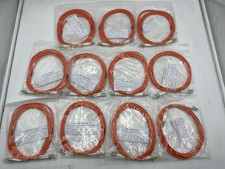Lot of 11 Optical Fiber 5M LC/PC-LC/PC MM 50/125 OFNR 2.0mm Duple Patchcord picture