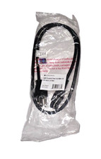 Qty 11 Monoprice 7687 Power Cords, NEMA 5-15P to IEC 60320, 18AWG, 10A/1250, 3' picture