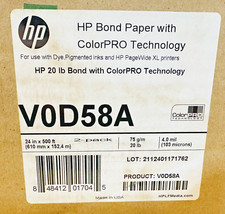 2 Pack, HP Bond paper With ColorPRO Technology V0D58A 20 IB Bond picture