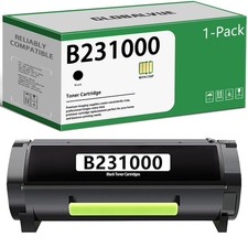B231000 Black Toner Cartridges Compatible for Lexmark B2442 picture