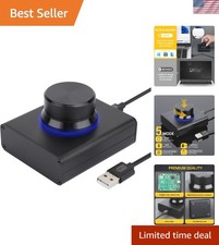 USB Volume Knob, Big PC Computer Speaker Volume Control Audio External USB Vo... picture