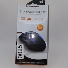 (1) NEW Xtreme Tech Gaming Mouse Wired w/Adjustable DPI 6-button Plug-n-Play picture