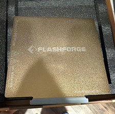 Flashforge PEI Coated Steel Build Plate 220x220mm Gold for AD5M AD5X picture