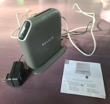 Belkin Play N600 300 Mbps 1-Port 10/100 Wireless N Router (F7D8302) Gray Wifi picture