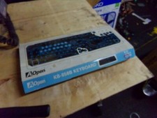 NEW AOpen KB-858B Wired Keyboard  *FREE SHIPPING* picture