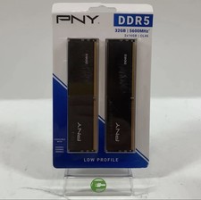 New PNY Low Profile 32GB (2x16GB) RAM DDR5 5600MHz MD32GK2D5560046XRW picture