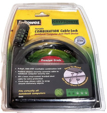 NEW Portable Key Cable Lock Anti-Theft Device for Notebook & Laptop by Fellowes picture