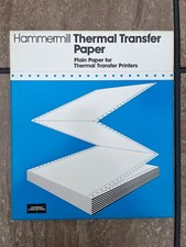 Hammermill Thermal Transfer Paper [Plain White] Vintage picture