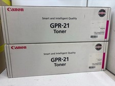 Lot of 2 Genuine Canon GPR-21 Magenta Toner C4080 C4580 OEM New Sealed t8c1 picture